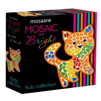 Набір для скляної мозаїки Mosaaro Котик (MA7006)