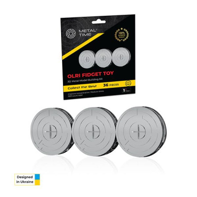 Колекційна модель-конструктор Metal Time Фіджет OLRI (MT049)