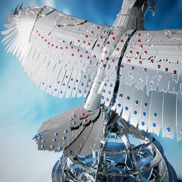 Колекцiйна модель Metal Time Unity Wings Eagle Silver Armor Crystal Edition (MT101SWRSK/READY) Колекцiйна модель Metal Time Unity Wings Eagle Silver Armor Crystal Edition (MT101SWRSK/READY)