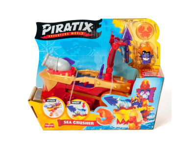 Ігровий набір PIRATIX S - ПІРАТСЬКИЙ КОРАБЕЛЬ МОРСЬКИЙ ГРОМОВИК Ігровий набір PIRATIX S - ПІРАТСЬКИЙ КОРАБЕЛЬ МОРСЬКИЙ ГРОМОВИК