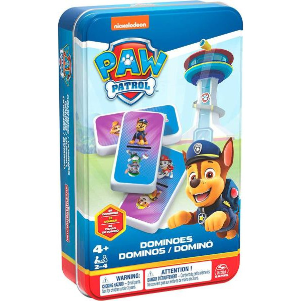 Доміно Spin Master Щенячий патруль в жерстяній коробці (SM98408/6067468) Доміно Spin Master Щенячий патруль в жерстяній коробці (SM98408/6067468)
