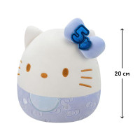 М'яка іграшка Squishmallows Hello Kitty у синьому 20 см (SQSN00500)