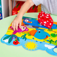 Пазл Fisher-Price Максі Звірятка з дерев'яними фігурами (VT1100-01) Пазл Fisher-Price Максі Звірятка з дерев'яними фігурами (VT1100-01)