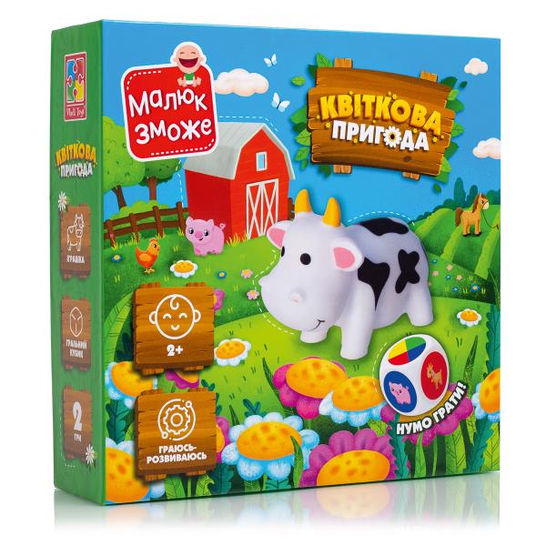 Настільна гра Vladi Toys Квіткова пригода (VT2100-20) Настільна гра Vladi Toys Квіткова пригода (VT2100-20)