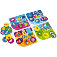 Настільна гра Fisher Price Лото Мій день зі звірятами (VT2910-02) Настільна гра Fisher Price Лото Мій день зі звірятами (VT2910-02)