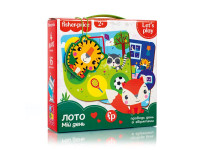 Настільна гра Fisher Price Лото Мій день зі звірятами (VT2910-02)