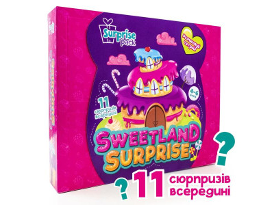 Набір для творчості Vladi toys Королівство солодощів з сюрпризами (VT8080-04) Набір для творчості Vladi toys Королівство солодощів з сюрпризами (VT8080-04)