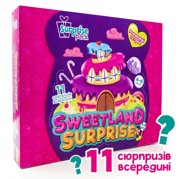 Набір для творчості Vladi toys Королівство солодощів з сюрпризами (VT8080-04) Набір для творчості Vladi toys Королівство солодощів з сюрпризами (VT8080-04)