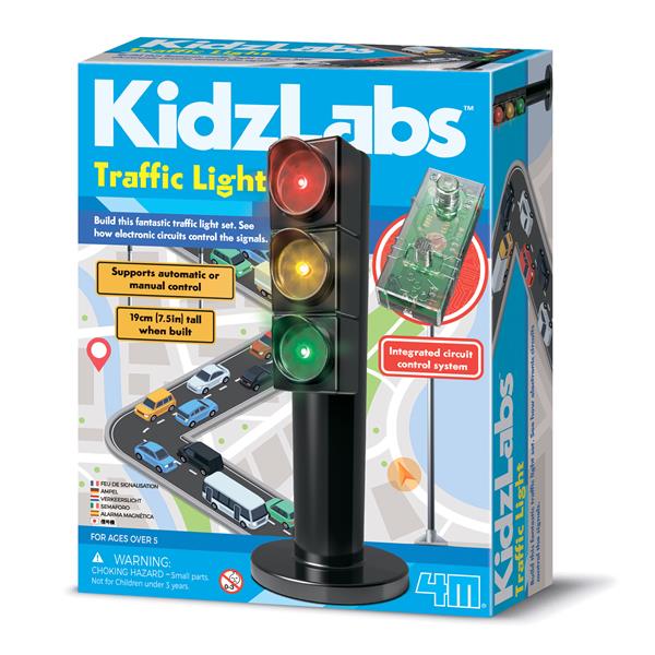 Набір для досліджень 4М Електронний світлофор (00-03441) Набір для досліджень 4М Електронний світлофор (00-03441)