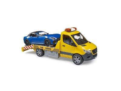 Набір моделей Bruder Евакуатор MB Sprinter з Roadster свет, звук (02675)