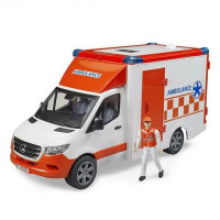 Автомодель Bruder MB Sprinter Швидка допомога з фігуркою 1:16 (02676) Автомодель Bruder MB Sprinter Швидка допомога з фігуркою 1:16 (02676)