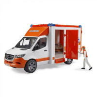 Автомодель Bruder MB Sprinter Швидка допомога з фігуркою 1:16 (02676) Автомодель Bruder MB Sprinter Швидка допомога з фігуркою 1:16 (02676)