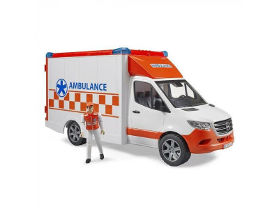 Автомодель Bruder MB Sprinter Швидка допомога з фігуркою 1:16 (02676) Автомодель Bruder MB Sprinter Швидка допомога з фігуркою 1:16 (02676)