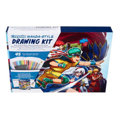 Набір для малювання Crayola Manga Style Аніме та манга (04-2938)