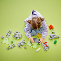 Конструктор LEGO DUPLO Залізничний тунель і колії дод. набір 20 деталей (10425)