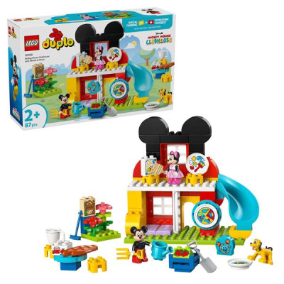 Конструктор LEGO DUPLO Disney Клубний будинок з Мінні та Плуто 87 Деталей (10465)