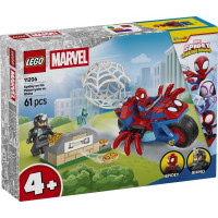 Конструктор LEGO Spidey Павук на мотоциклі проти Носорога 61 Деталь ( 11206 ) Конструктор LEGO Spidey Павук на мотоциклі проти Носорога 61 Деталь ( 11206 )