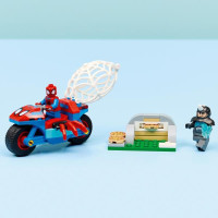 Конструктор LEGO Spidey Павук на мотоциклі проти Носорога 61 Деталь ( 11206 ) Конструктор LEGO Spidey Павук на мотоциклі проти Носорога 61 Деталь ( 11206 )