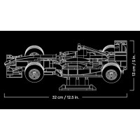 Конструктор LEGO® Icons Ferrari F2004 та Michael Schumacher 735 деталей (11375) Конструктор LEGO® Icons Ferrari F2004 та Michael Schumacher 735 деталей (11375)