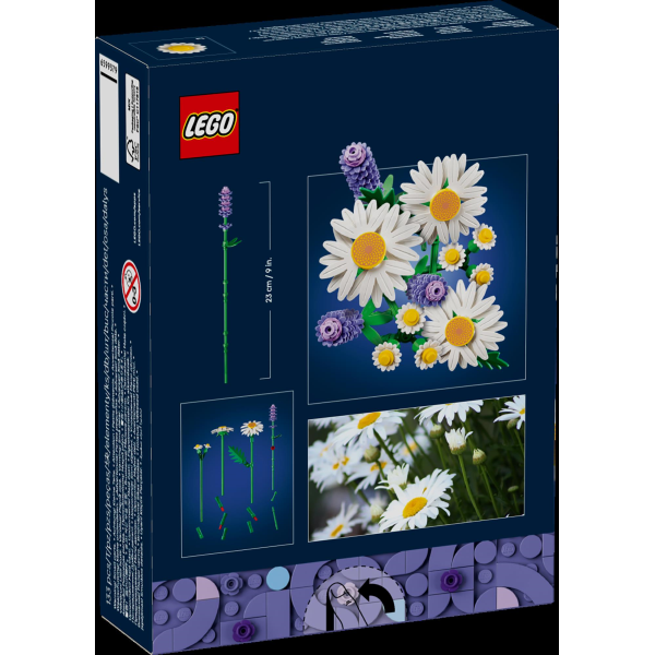 Конструктор LEGO Botanicals Ромашки 133 Деталі (11508)