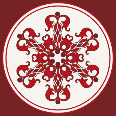 Картина за номерами ArtCraft Круглий орнамент 30х30 см (13043-AC)