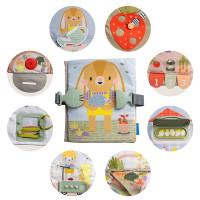 Розвивальна книжка Taf Toys Садочок у місті Бізібук зайченя (13355)