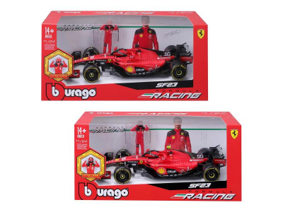 Автомодель з фігуркою - FERRARI SF-23 (1:24) (18-26809) Автомодель з фігуркою - FERRARI SF-23 (1:24) (18-26809)