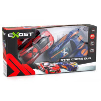 Набір машинок Exost Star Cross Duo на радіокеруванні 1:28 червона та синя (20647) Набір машинок Exost Star Cross Duo на радіокеруванні 1:28 червона та синя (20647)