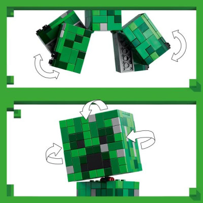 Конструктор LEGO Minecraft Кріпер 665 деталей (21276)