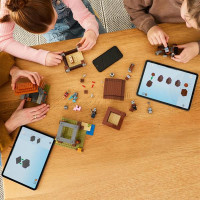 Конструктор LEGO Minecraft Аванпост розбійників і спустошувач 665 деталей (21278)