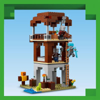 Конструктор LEGO Minecraft Аванпост розбійників і спустошувач 665 деталей (21278)