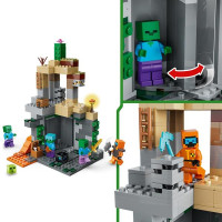 Конструктор LEGO Minecraft Підземелля зомбі 284 Деталі (21587)