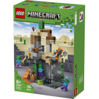 Конструктор LEGO Minecraft Підземелля зомбі 284 Деталі (21587)