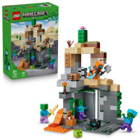 Конструктор LEGO Minecraft Підземелля зомбі 284 Деталі (21587)