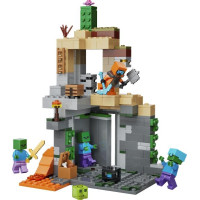 Конструктор LEGO Minecraft Підземелля зомбі 284 Деталі (21587)