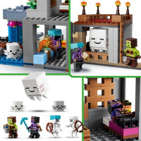 Конструктор LEGO® Minecraft™ Станція ґастів Геймерська іграшка для сюжетної гри, 754 деталі (21597)