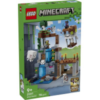 Конструктор LEGO® Minecraft™ Станція ґастів Геймерська іграшка для сюжетної гри, 754 деталі (21597)