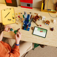 Конструктор LEGO® Minecraft™ Станція ґастів Геймерська іграшка для сюжетної гри, 754 деталі (21597)