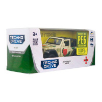 Автомодель TechnoDrive Шеврони героїв Jeep Wrangler Rubicon ОК ПІВДЕНЬ 1:32 (250398UM)