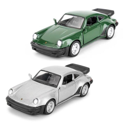 Автомодель - PORSCHE 911 TURBO 3.3 1978 (сірий темно-зелений)