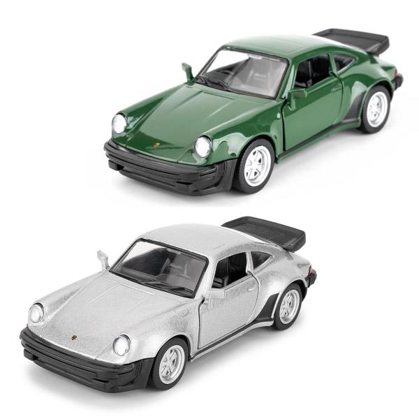 Автомодель - PORSCHE 911 TURBO 3.3 1978 (сірий темно-зелений)