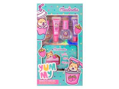 Набір дитячої косметики Martinelia Yummy 4 предмети та кейс (30593) Набір дитячої косметики Martinelia Yummy 4 предмети та кейс (30593)