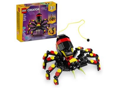 Конструктор LEGO Creator Дикі тварини: дивовижний павук 153 деталі (31159)