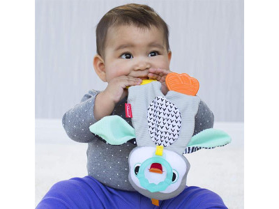 М'яка іграшка з прорізувачами Infantino Пінгвік (316329)