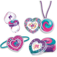 Набір дитячої косметики Cra-Z-Art Barbie Sparkle Lockets (34068CRA) Набір дитячої косметики Cra-Z-Art Barbie Sparkle Lockets (34068CRA)