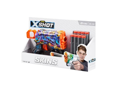 Швидкострільний бластер X-Shot Skins Menace Spray Tag 8 патронів (36515D)