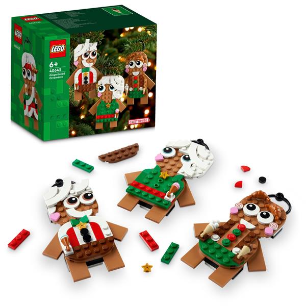 Конструктор LEGO Icons Оздоблення з імбирного прянику 190 деталей (40642)