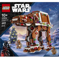 Конструктор LEGO® Star Wars™ Пряниковий крокохід AT-AT™, різдвяний набір (40806)