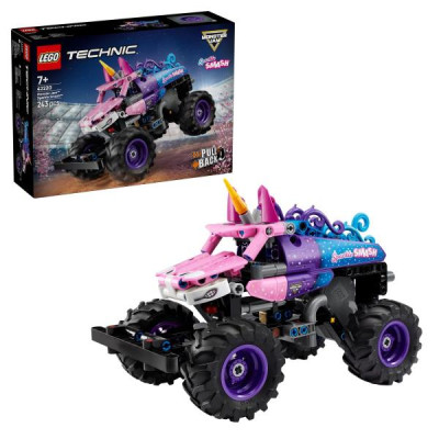 Конструктор LEGO Technic Monster Jam™ Sparkle Smash™ із функцією «Pull-Back» 243 Деталі (42220)