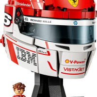 Конструктор LEGO® Editions Шолом Шарля Леклера з команди Scuderia Ferrari HP, 886 деталей (43014)